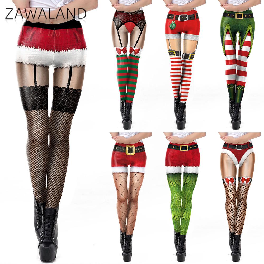Yoga Fitness Pants - Zawaland Leggings da yoga natalizi per