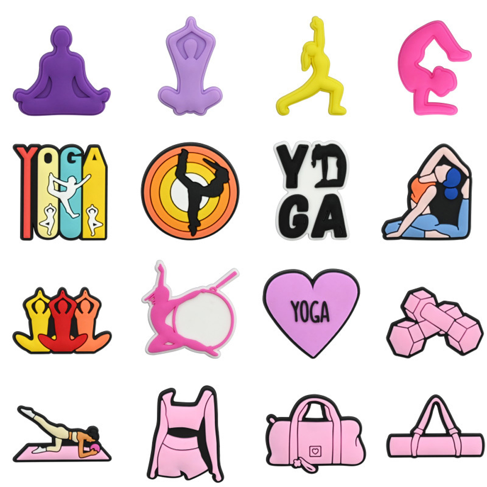 Yoga Fitness Gifts - Decorazioni per Scarpe da Yoga in