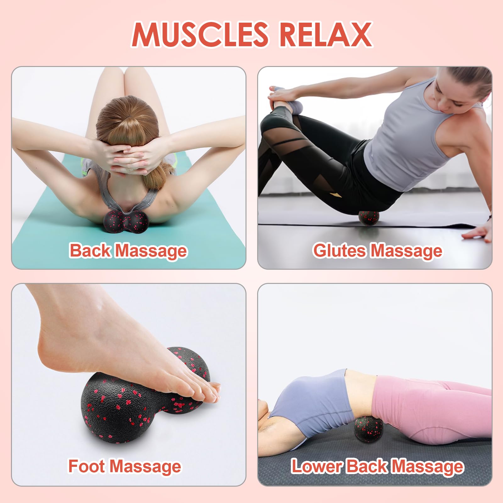 Set di palline di arachidi per - Yoga Fitness Wheel recensione e prezzo