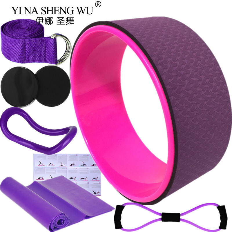 7 pezzi ruota yoga accessori p - Yoga Fitness Wheel recensione e prezzo
