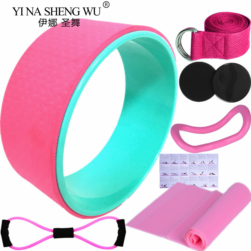 7 pezzi ruota yoga accessori p - Yoga Fitness Wheel recensione e prezzo