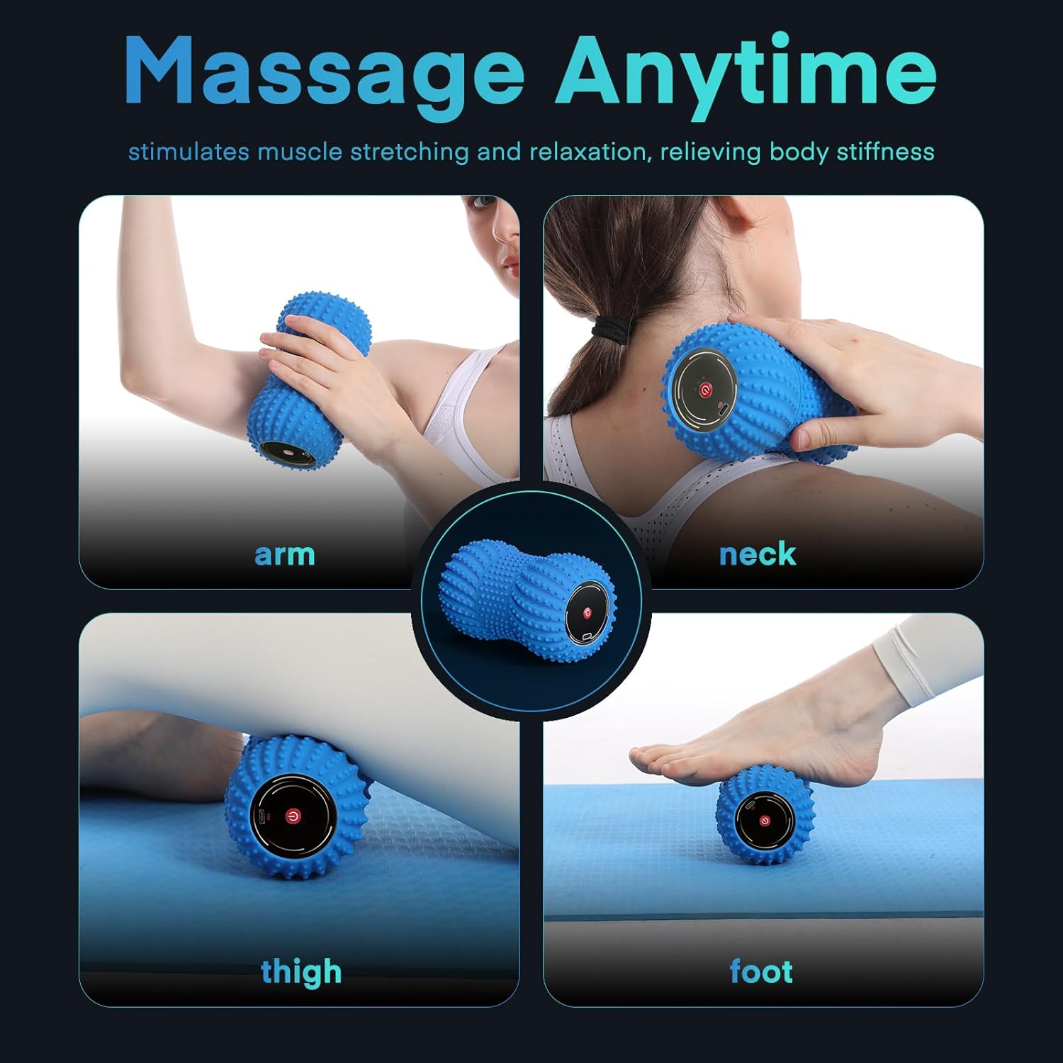 Sfera vibrante per massaggio a - Yoga Fitness Wheel recensione e prezzo