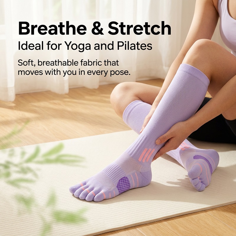 1/6 Paia di Calze Lunghe da Do - Yoga & Fitness Center recensione e prezzo