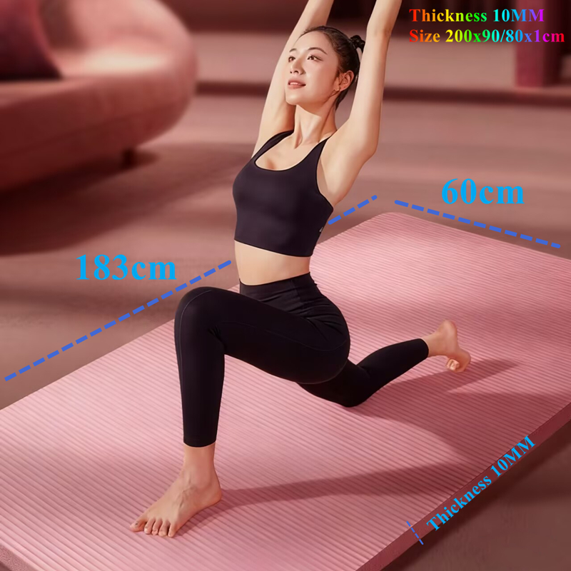 Cuscinetti yoga antiscivolo pe - Thick Yoga Mat recensione e prezzo