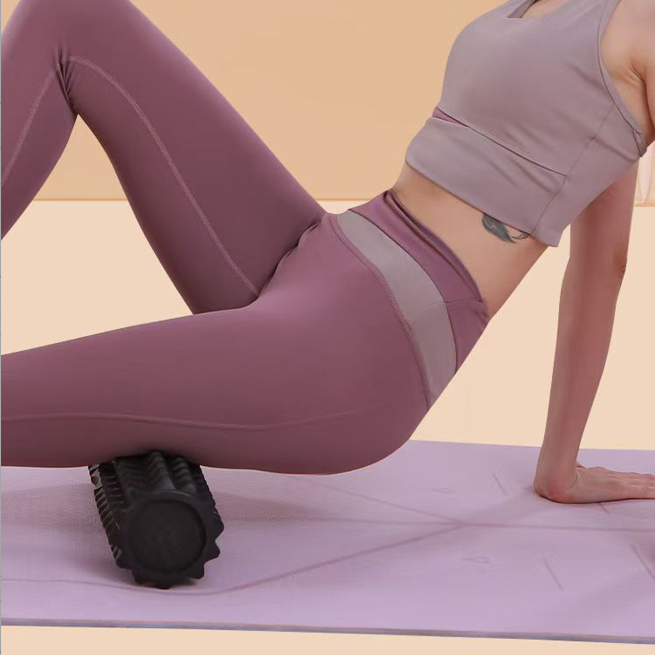 Set Rullo in Schiuma e Blocco  - Yoga Fitness Wheel recensione e prezzo