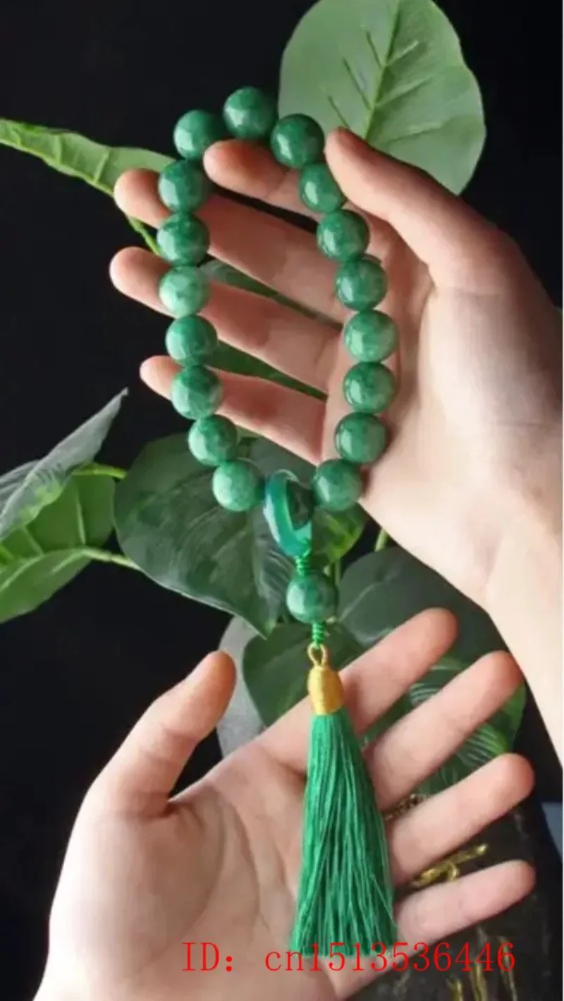 Green Jade Stone 12mm Beads na - Yoga & Fitness Center recensione e prezzo